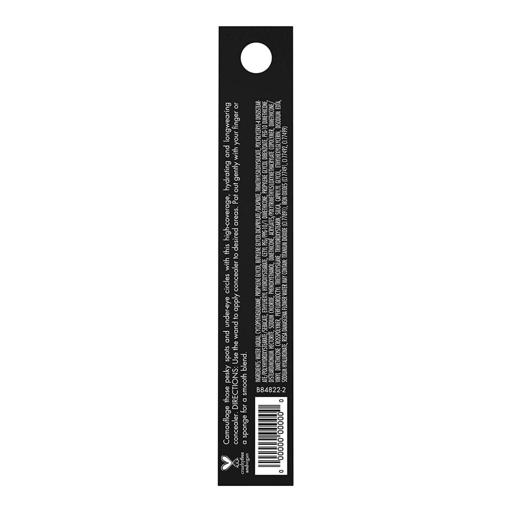e.l.f. 16HR Camo Concealer. Full Coverage. Matte Finish Under-Eye & Blemish Corrector. Hydrating Formula. 16-Hour Crease-Resistant Wear. Deep Olive