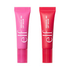 e.l.f. Squeeze Me More Lip Balm Duo. Cherry/Bubblegum | Moisturizing Balm For A Sheer Tint Of Color. Made With Hyaluronic Acid. Vegan & Cruelty-Free. Cherry & Bubblegum
