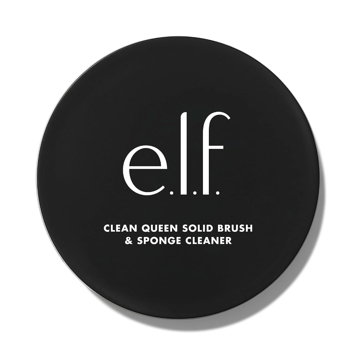 e.l.f. Clean Queen Solid Brush & Sponge Cleaner. Cleanses Face & Eye Makeup Brushes & Sponges. Nourishing. Non-Damaging Formula. Vegan & Cruelty-Free