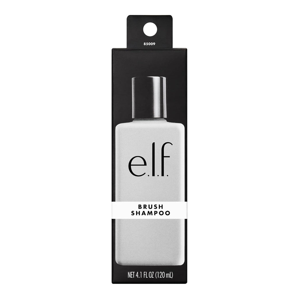 e.l.f. Makeup Brush Shampoo. Gentle Bristles Conditioner To Easily Remove Oils & Dirt From Makeup Brushes. 4.1 Fl Oz. Vegan & Cruelty-Free