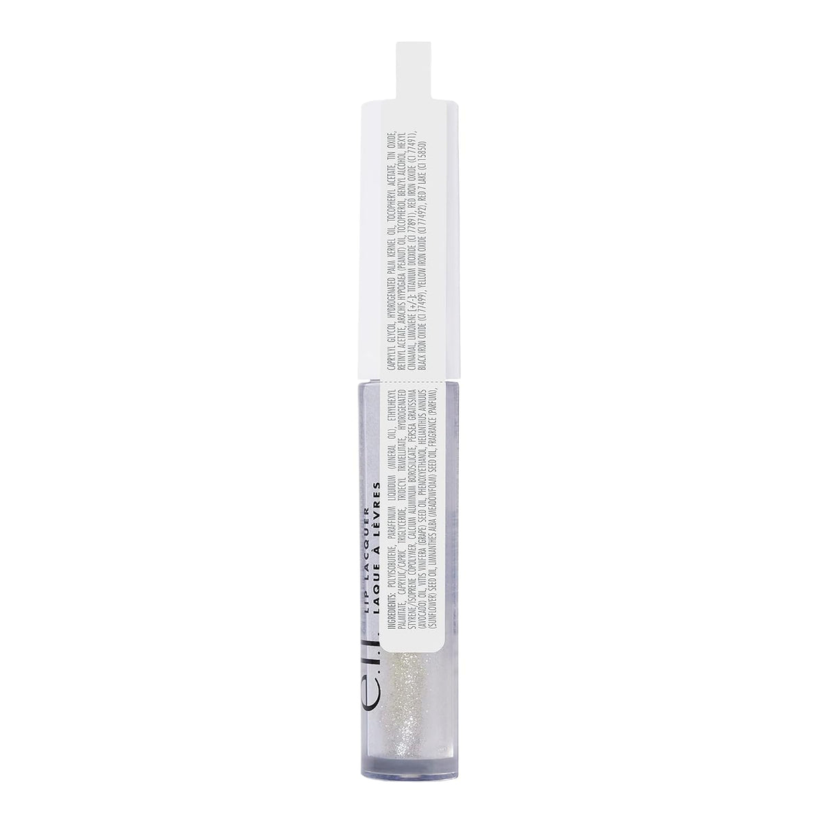 e.l.f. Lip Lacquer. Bubbles | Hydrating Lip Gloss. Non-Sticky Ultra-Shine with Vitamin A & E. Vegan & Cruelty-Free