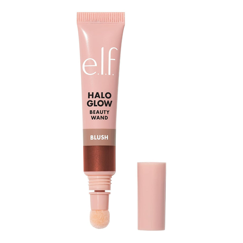 e.l.f. Halo Glow Blush Beauty Wand. You Go Cocoa | Liquid Blush Wand For Radiant. Flushed Cheeks. Infused With Squalane. Vegan & Cruelty-free
