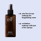 e.l.f. Matte Magic Mist & Set Makeup Setting Spray. Matte Finish & Oil Control for Lightweight Long-Lasting Wear. Vitamin B & E. 4 Fl Oz
