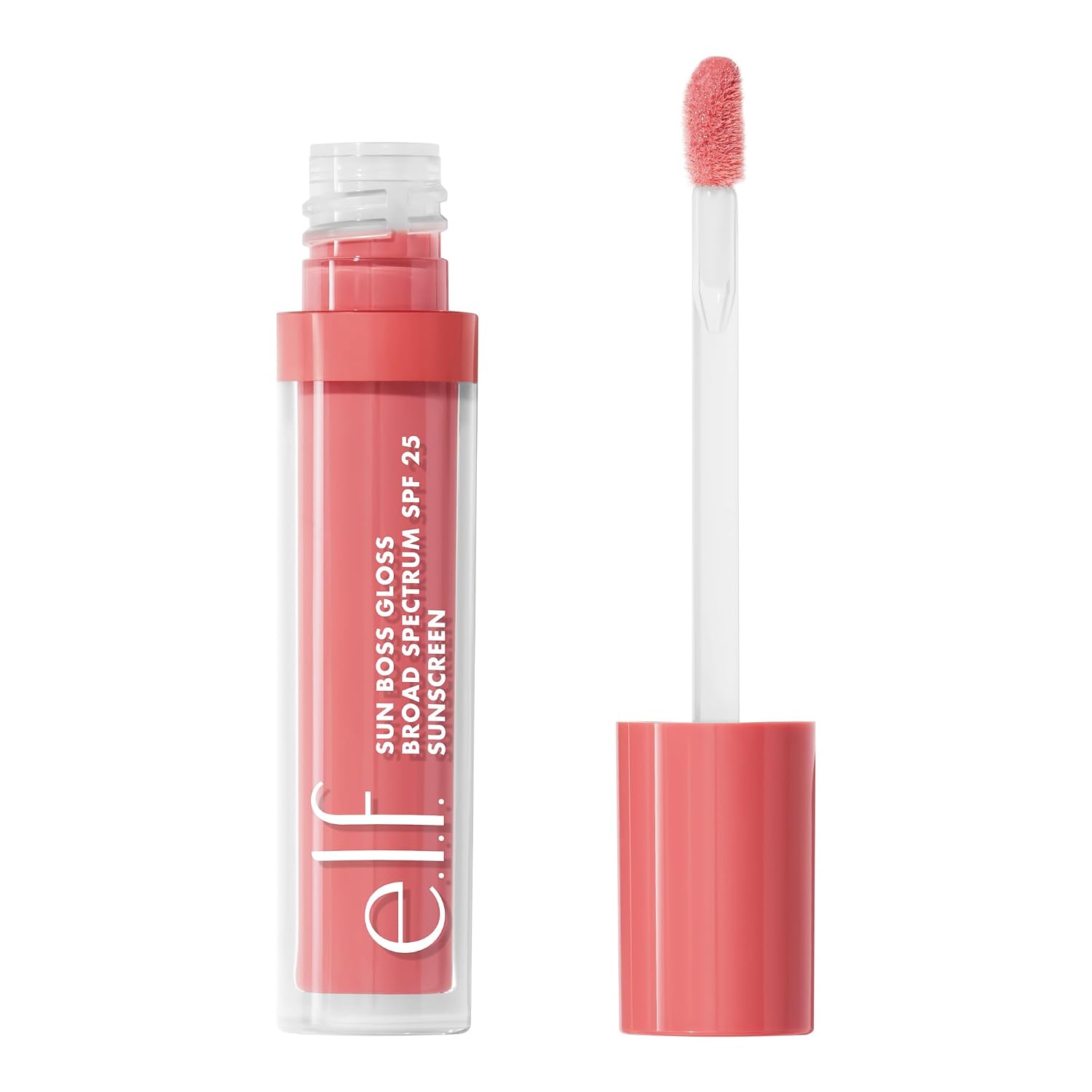 e.l.f. Sun Boss Gloss SPF 25. It's Your Mauve | Pigmented Lip Gloss For A High-Shine Finish. Moisturizing & Conditioning Formula. Vegan & Cruelty-Free