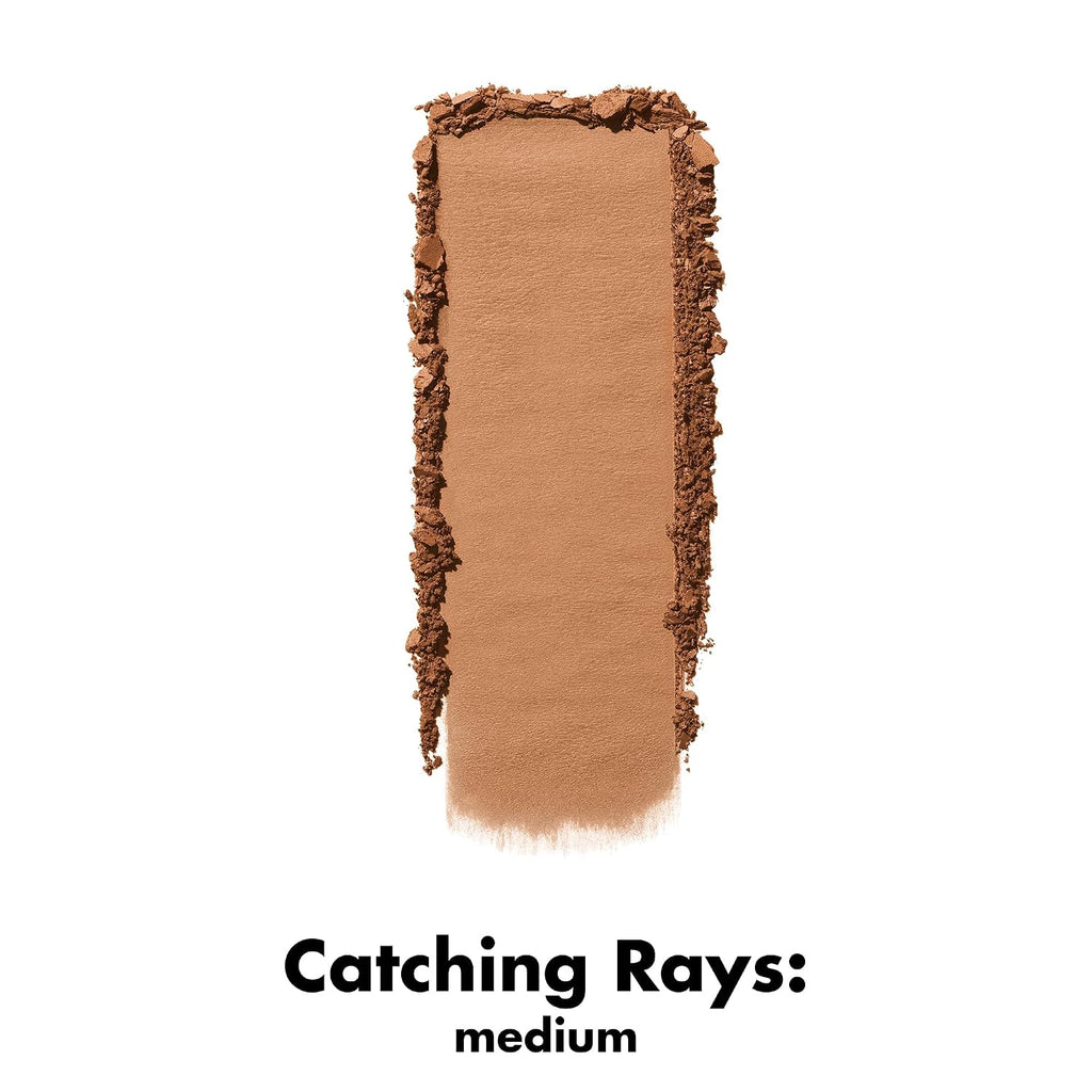 e.l.f. Primer-Infused Bronzer. Catching Rays | Long-Lasting. Lightweight & Buildable Powder Bronzer. Delivers A Matte Finish. Vegan & Cruelty-Free
