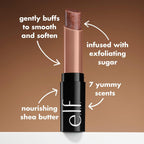 e.l.f. Lip Exfoliator. Moisturizing Scented Lip Scrub For Exfoliating & Smoothing Lips. Infused With Jojoba Oil. Vegan & Cruelty-free. Brown Sugar