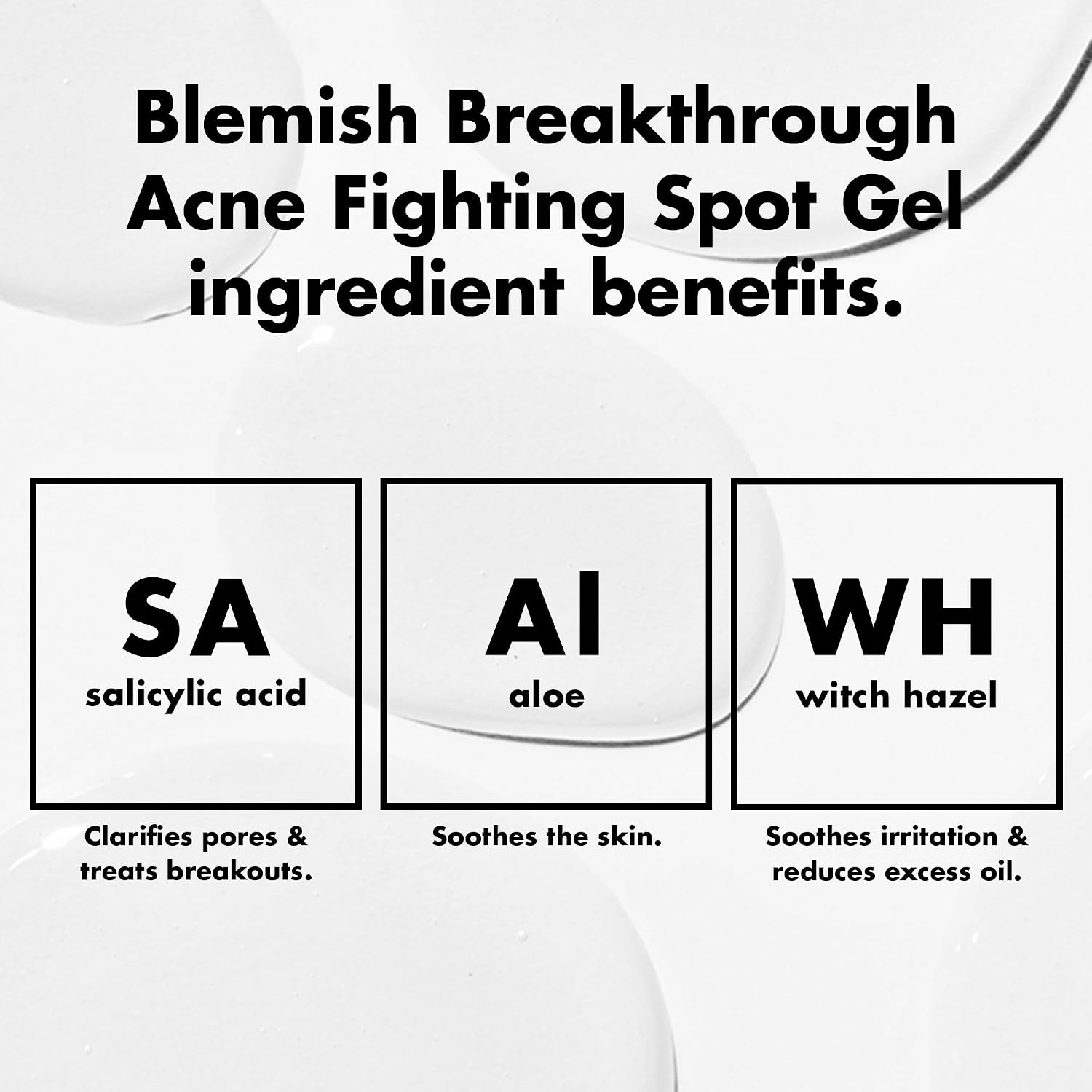 e.l.f. SKIN Blemish Breakthrough Blemish Fighting Spot Gel. Roll-on Blemish Spot Gel For Targeting & Treating Blemishes. Infused With Salicylic Acid