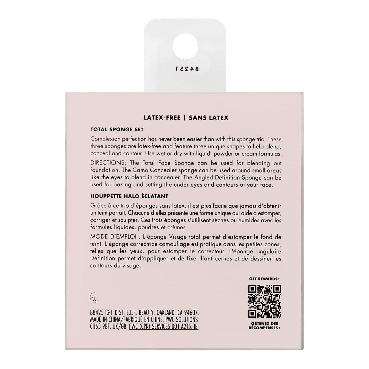e.l.f. Total Sponge Set. Multi-use Makeup Sponge Set For Flawless Blending. Great For Powder Or Liquid Concealer & Foundation. Vegan & Cruelty-Free