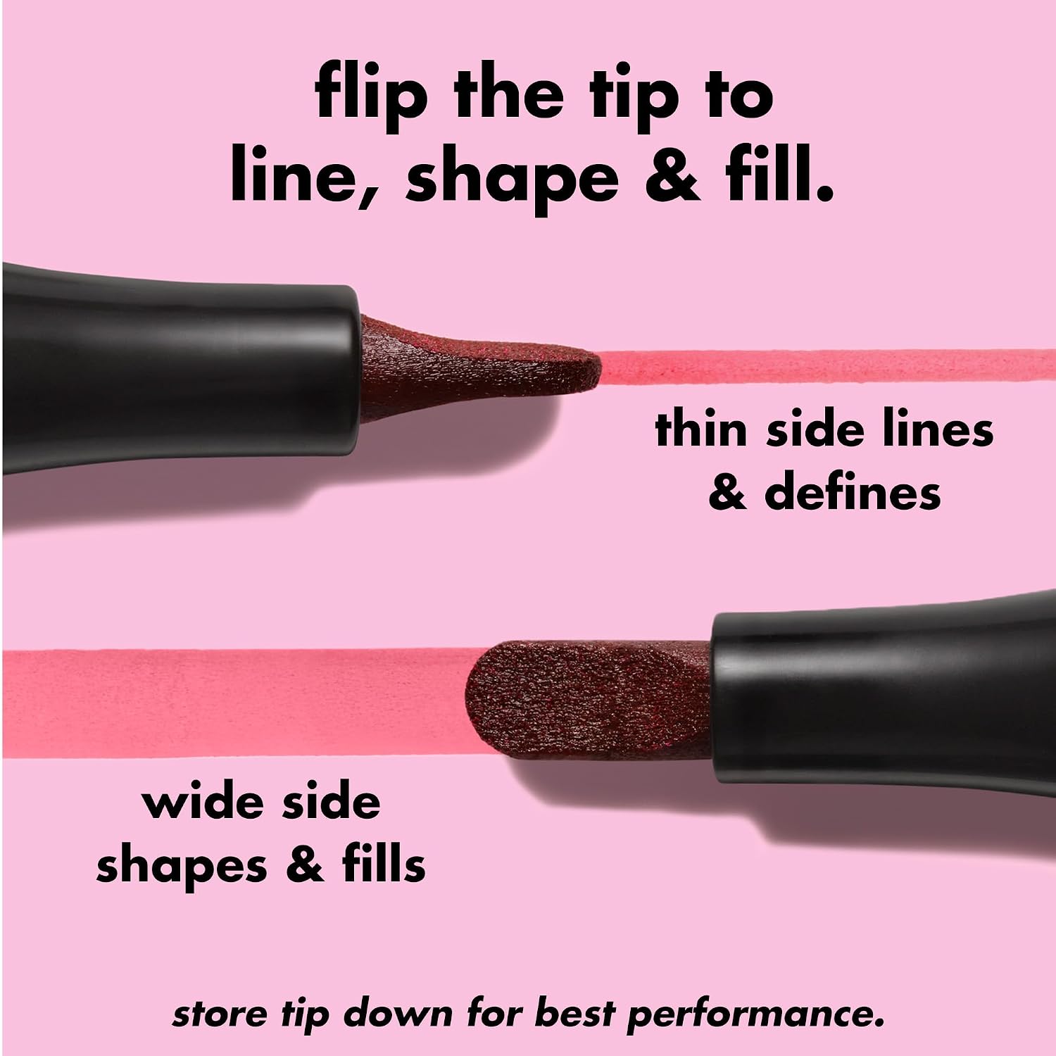 e.l.f. Main Stain Lip Marker. Balletcore | Lip Stain Lip Liner. Define. Contour & Fill for Long-Lasting & Transfer-Resistant Color. Vegan & Cruelty-Free