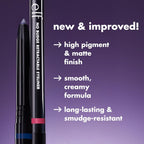 e.l.f. No Budge Retractable Eyeliner. Creamy. Ultra-Pigmented & Waterproof. Creates Bold & Defined Lines. Vegan & Cruelty-Free. Black
