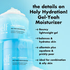 e.l.f. SKIN Holy Hydration! Gel-Yeah Moisturizer | Lightweight Moisturizer For Plump. Hydrated Skin. Infused With Squalane. Vegan & Cruelty-free