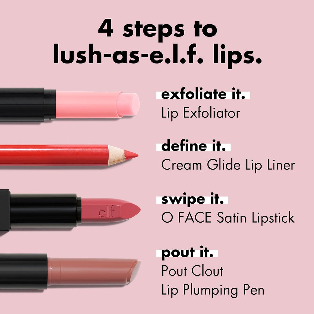 e.l.f. Cream Glide Lip Liner. Creamy High-Pigment. Truth or Bare | Semi-Matte Finish. Creamy Application. Smooth Glide Lip Pencil. Defines & Shapes. Vegan & Cruelty-Free