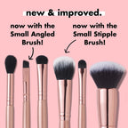 e.l.f. Flawless Face Kit. 6-Piece Brush Collection. Brushes For Face. Eyes & Brows. Vegan & Cruelty-Free