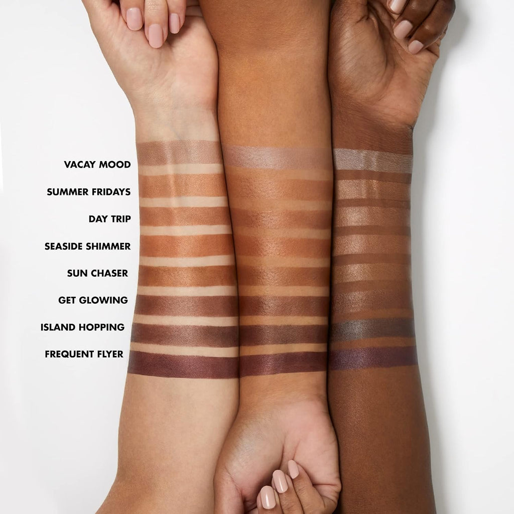 e.l.f. Luminous Putty Bronzer. Vacay Mood | Lightweight Putty-to-Powder Bronzer For A Radiant. Glowing Finish. Highly Pigmented. Vegan & Cruelty-Free