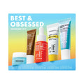 e.l.f. SKIN Best & Obsessed Skincare Kit | Travel-Size Makeup Remover. Sunscreen & Brightening Serums For Glowy Skin. Vegan & Cruelty-Free