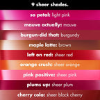 e.l.f. Sheer For It Blush Tint. Left On Red | Multi-Use. Long-Lasting Lip & Cheek Makeup. Creates A Natural Flush Finish. Vegan & Cruelty-Free