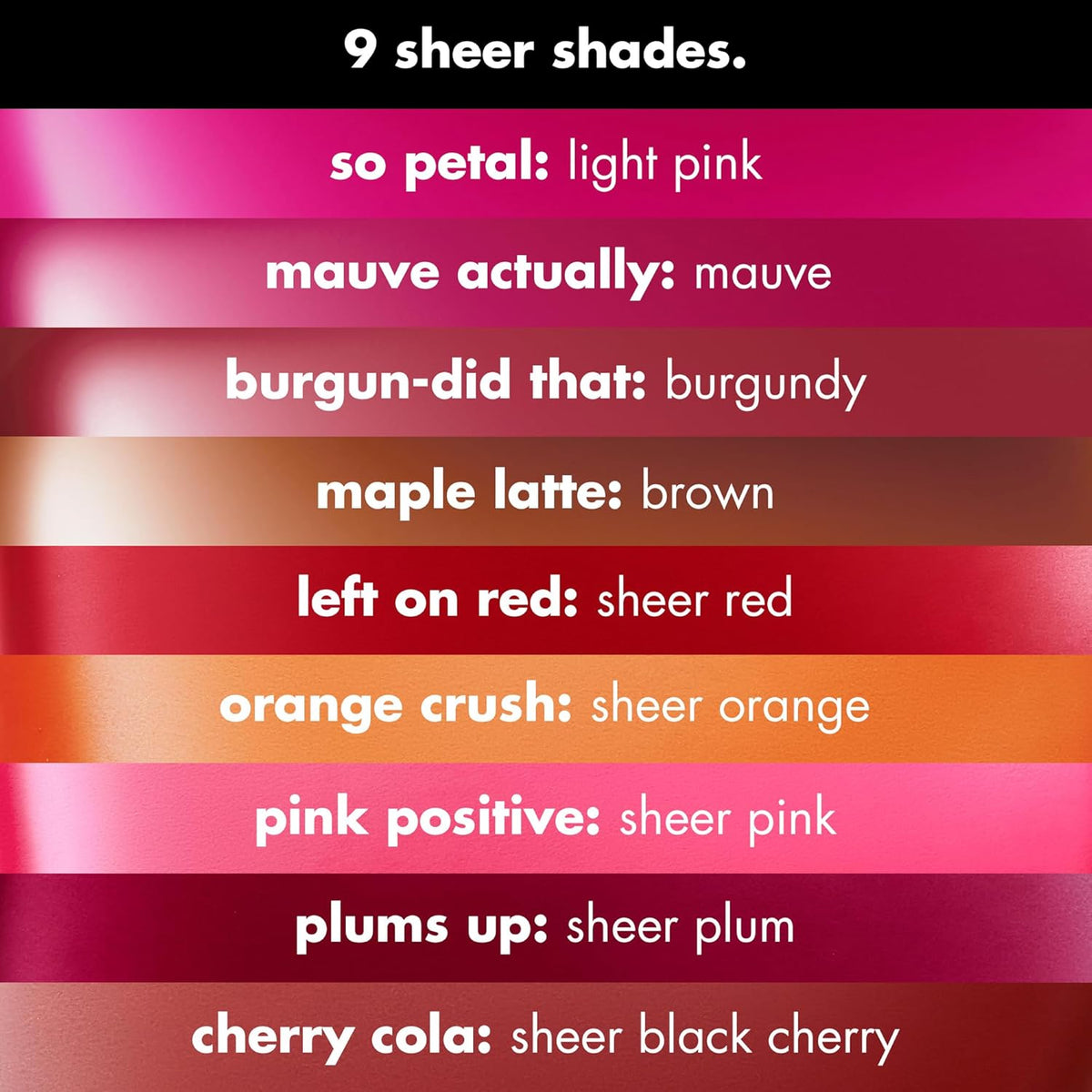 e.l.f. Sheer For It Blush Tint. Left On Red | Multi-Use. Long-Lasting Lip & Cheek Makeup. Creates A Natural Flush Finish. Vegan & Cruelty-Free