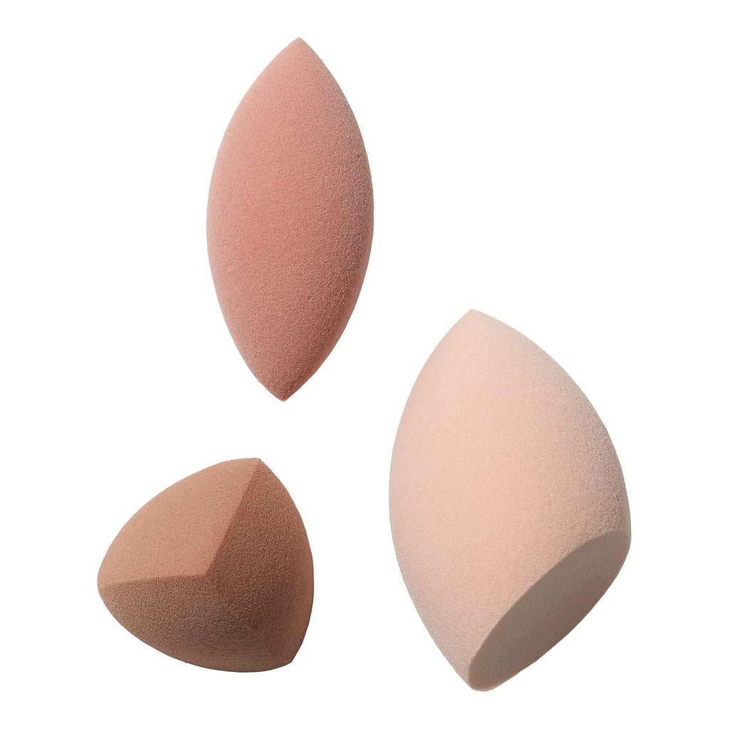 e.l.f. Total Sponge Set. Multi-use Makeup Sponge Set For Flawless Blending. Great For Powder Or Liquid Concealer & Foundation. Vegan & Cruelty-Free