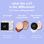 e.l.f. Set it Bright Powder Quad. Fair | Brightening Loose Setting Powder. Bakes. Blurs & Sets for Soft-Matte Radiance. Velvet Puff Included. Vegan & Cruelty-Free