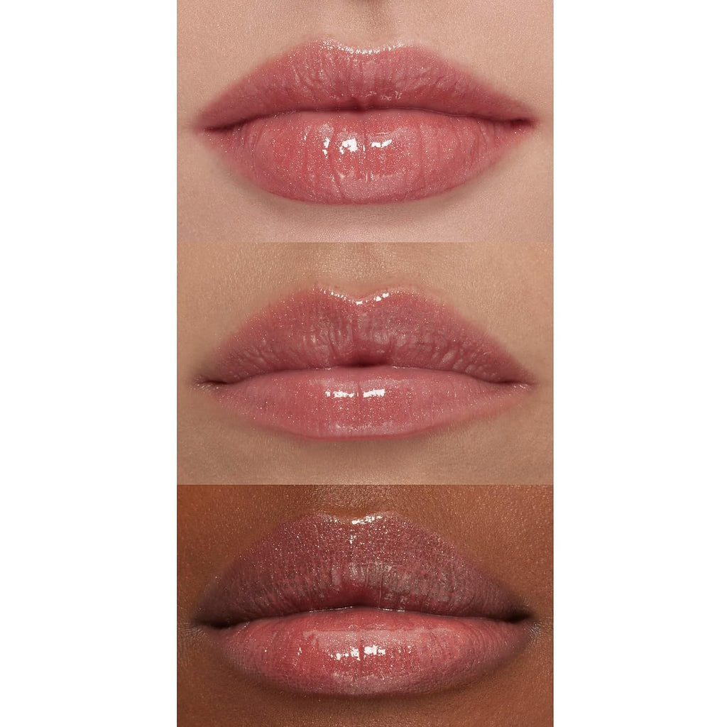 e.l.f. Lip Plumping Gloss. Mauve Lady | High-Shine Sheer Color. Hydrates & Creates Fuller Lips With Vitamin E. Vegan & Cruelty-Free. Mauve Lady. 0.09 Fl Oz
