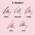 e.l.f. No Budge Retractable Eyeliner. Creamy. Ultra-Pigmented & Waterproof. Creates Bold & Defined Lines. Vegan & Cruelty-Free. Black