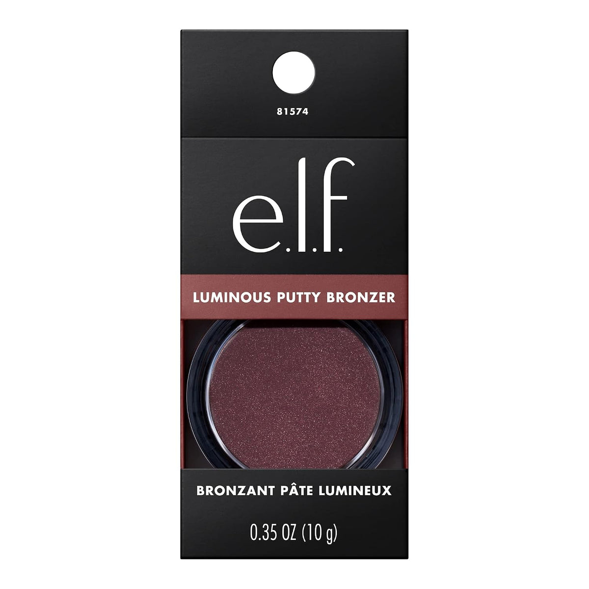e.l.f. Luminous Putty Bronzer. Lightweight Putty-to-Powder Bronzer For A Radiant. Glowing Finish. Highly Pigmented. Vegan & Cruelty-Free. Frequent Flyer