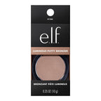 e.l.f. Luminous Putty Bronzer. Vacay Mood | Lightweight Putty-to-Powder Bronzer For A Radiant. Glowing Finish. Highly Pigmented. Vegan & Cruelty-Free