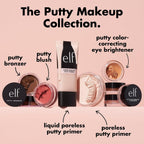 e.l.f. Poreless Face Primer. Skin-Perfecting & Lightweight. Long Lasting. Smooths & Preps to Create Flawless Base. Infused with Tea Tree and Vitamins A & E. 2 Fl Oz