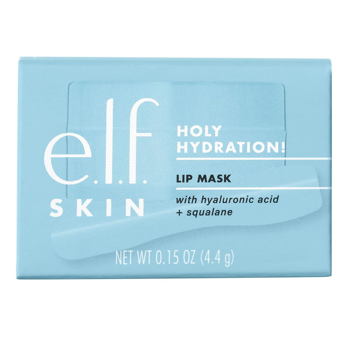 e.l.f. SKIN Holy Hydration! Lip Mask. Hydrating Lip Mask For A Softer & Smoother Pout. Infused With Hyaluronic Acid. Non-Sticky. Vegan & Cruelty-Free