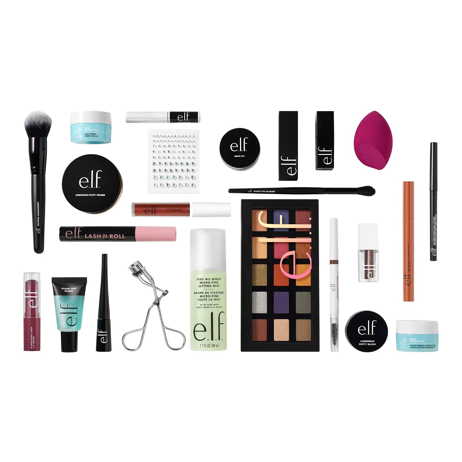 e.l.f. Sleigh the Holidays 24-Day Advent Calendar 2025. Skincare Essentials & Festive Makeup In Limited-Edition Shades. Vegan & Cruelty-Free