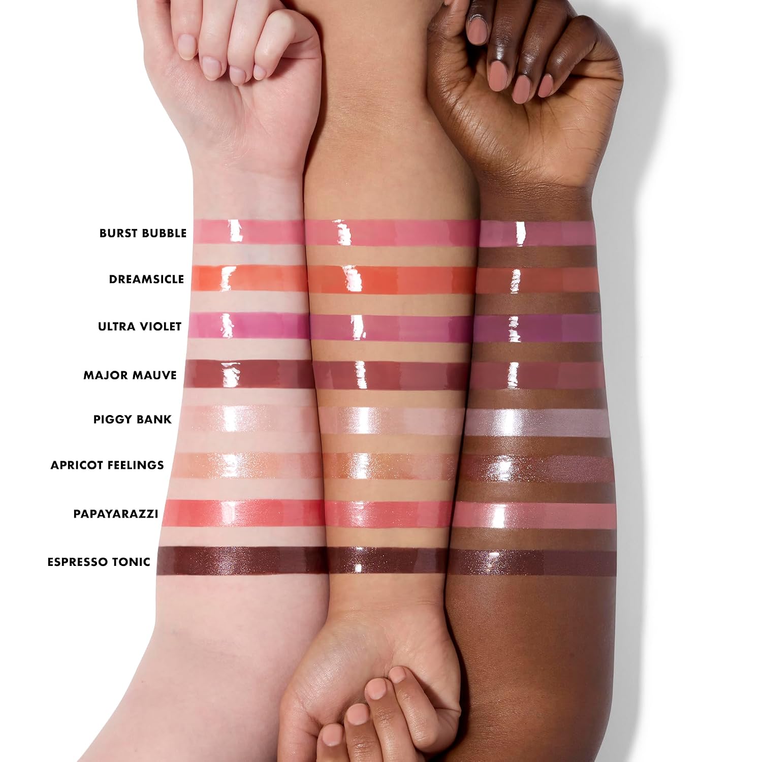 e.l.f. Glow Reviver Plumping Lip Oil. Burst Bubble | Tinted Lip Plumper For A High-Shine. Plump Finish. Infused With Jojoba Oil. Vegan & Cruelty-Free
