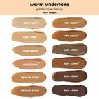 e.l.f. Camo CC Cream. SPF 30 Color-Correcting Medium-To-Full Coverage Face Foundation. Delivers An Airbrushed Finish. Vegan & Cruelty-Free. Light 250 W