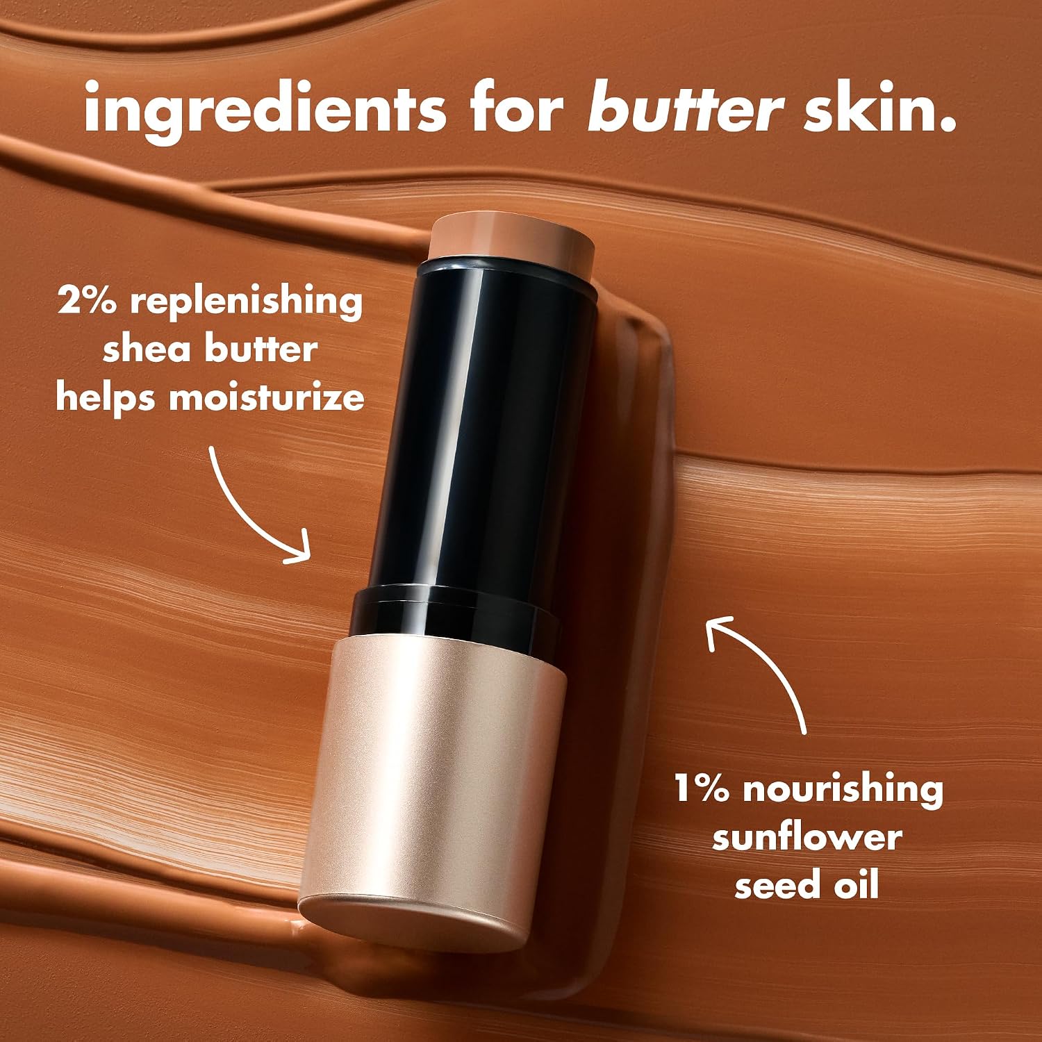 e.l.f. Soft Glam Cream Bronzer Stick. Sun-Kissed Soft Glow. Fair | Butter-Soft Blendable Formula. Satin Sculpted Finish. Buildable Warmth & High-Impact Color. Vegan & Cruelty-Free