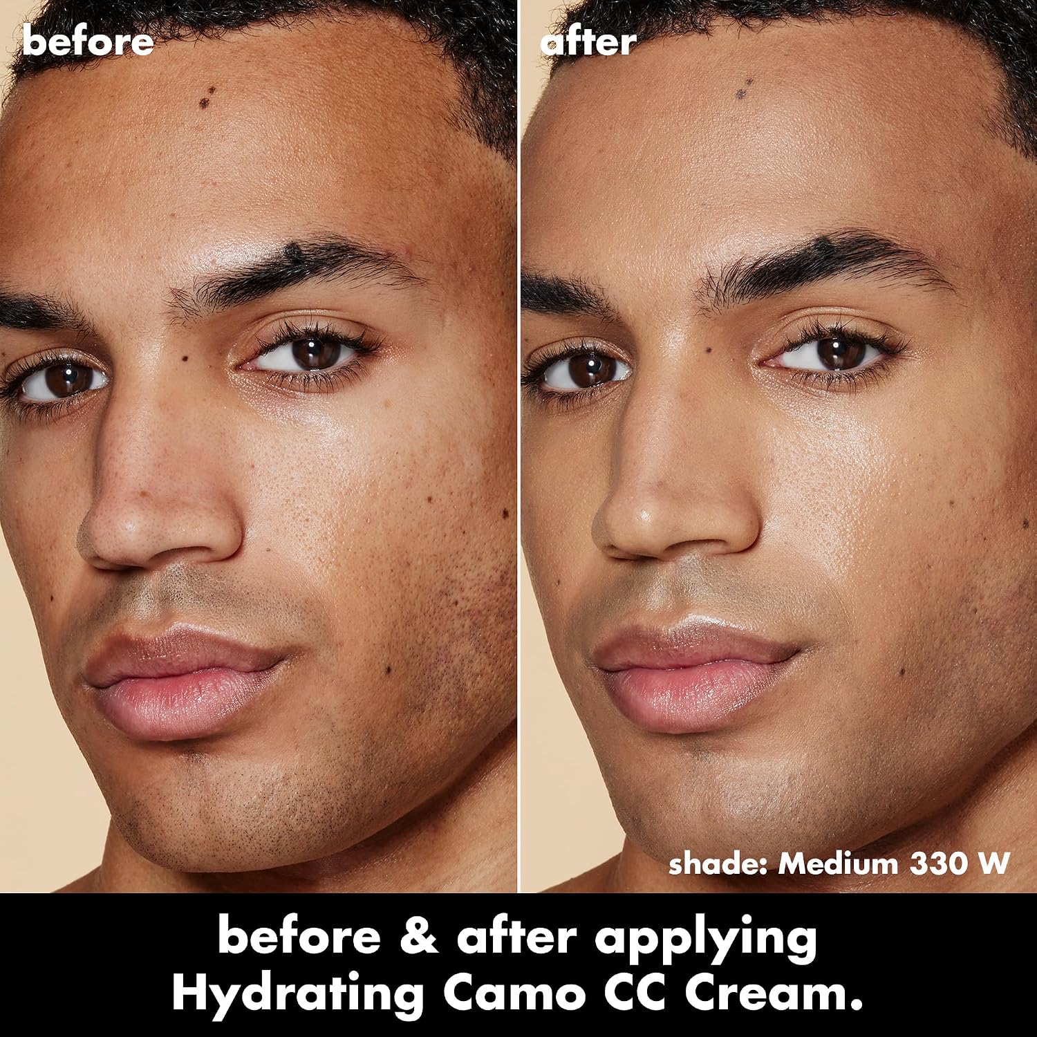 e.l.f. Hydrating Camo CC Cream. Medium 330 W | SPF 30. Color Correcting Full Coverage Foundation For A Dewy Finish. Vegan & Cruelty-Free
