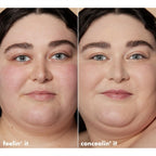 e.l.f. Hydrating Camo Concealer. Full Coverage. Fair Warm | Satin Finish. Under-Eye & Blemish Coverage. Hydrating Formula. Long-Lasting Wear. Non-Creasing. Vegan & Cruelty-Free