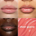 e.l.f. SKIN Thirst Burst Lip Treatment. Sheer Guava | Hydrating Lip Balm Moisturizer for Plumping & Relieving Dry Lips. Vegan & Cruelty-Free. Guava