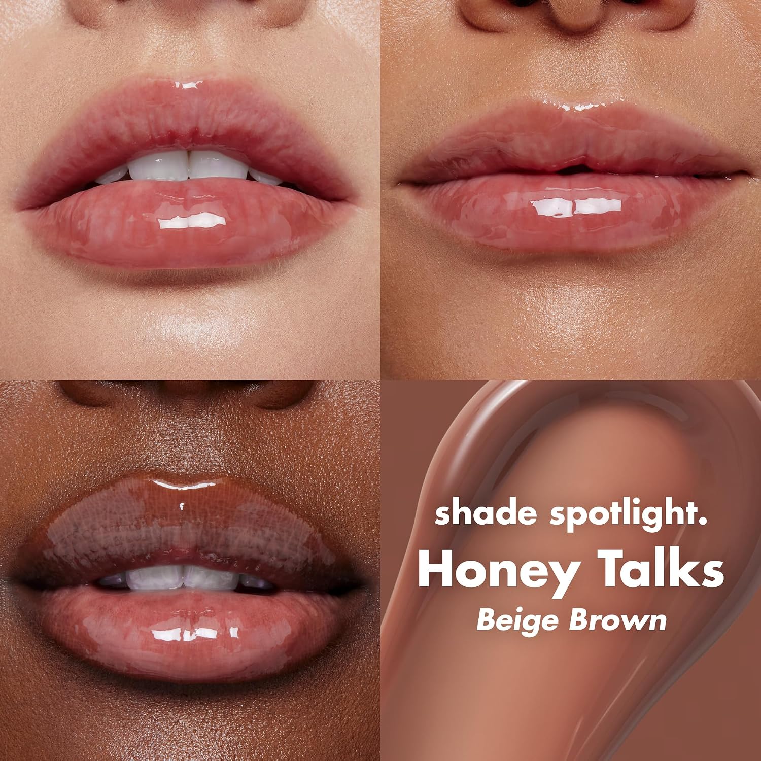 e.l.f. Glow Reviver Lip Oil. Tinted. Hydrating & Non-Sticky. Honey Talks | High-Shine Tinted Lip Oil. Hydrating. Infused with Jojoba & Nourishing Oils. Glossy Formula. Vegan & Cruelty-Free