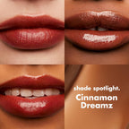 e.l.f. Glossy Lip Stain. Long-Lasting. Lightweight Lip Stain For A Sheer Pop Of Color & Subtle Gloss Finish. Vegan & Cruelty-Free. Cinnamon Dreamz