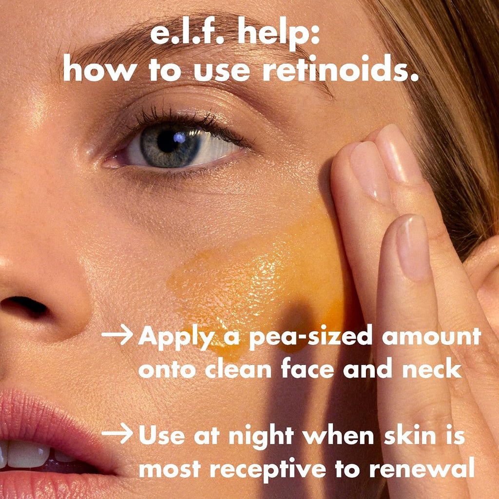 e.l.f. SKIN Youth Boosting Advanced Night Retinoid Serum | Anti-Aging Serum For Reducing Appearance of Fine Lines & Wrinkles. Vegan & Cruelty-Free