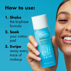e.l.f. el.f. SKIN Holy Hydration Off Makeup Remover | Liquid Makeup Remover For Eye. Lip & Face Makeup. Gentle Formula. Vegan & Cruelty-free