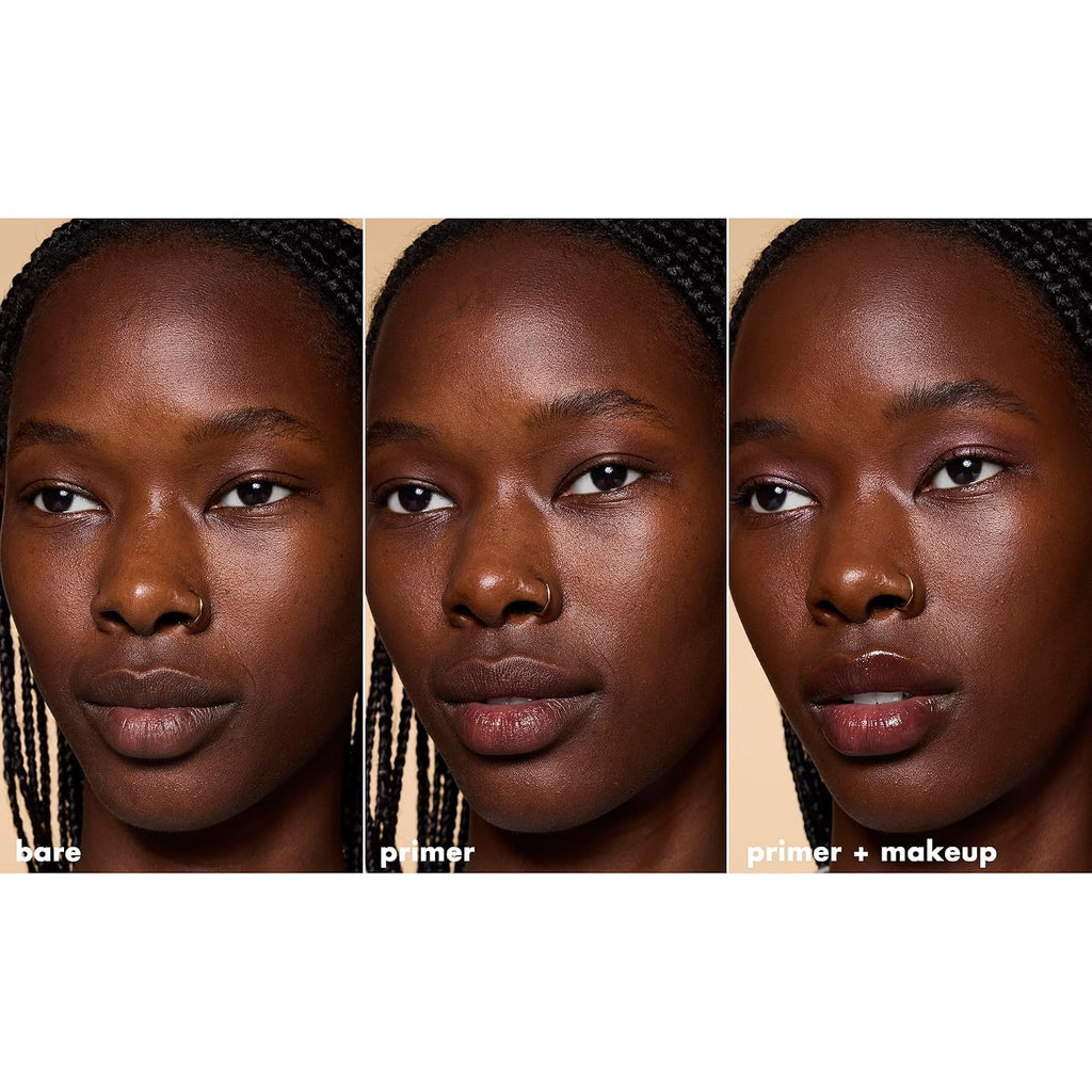 e.l.f. Hydrating Face Primer. Moisturizing Makeup Base. Smooths Pores & Fine Lines. Long-Lasting Wear. Preps Skin for Foundation Application. Large
