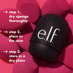 e.l.f. Safe Travels Sponge Case | On-The-Go. Breathable Beauty Sponge Protection From Dirt & Grime. Durable Silicon Holder. Vegan & Cruelty-Free