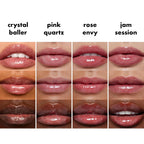 e.l.f. Glow Reviver Quad Goals Lip Oil Kit | 4 Hydrating. Non-Sticky Glossy Tinted Lip Oils. Lip Gloss Set. Moisturizing Lip Care. Vegan & Cruelty-Free