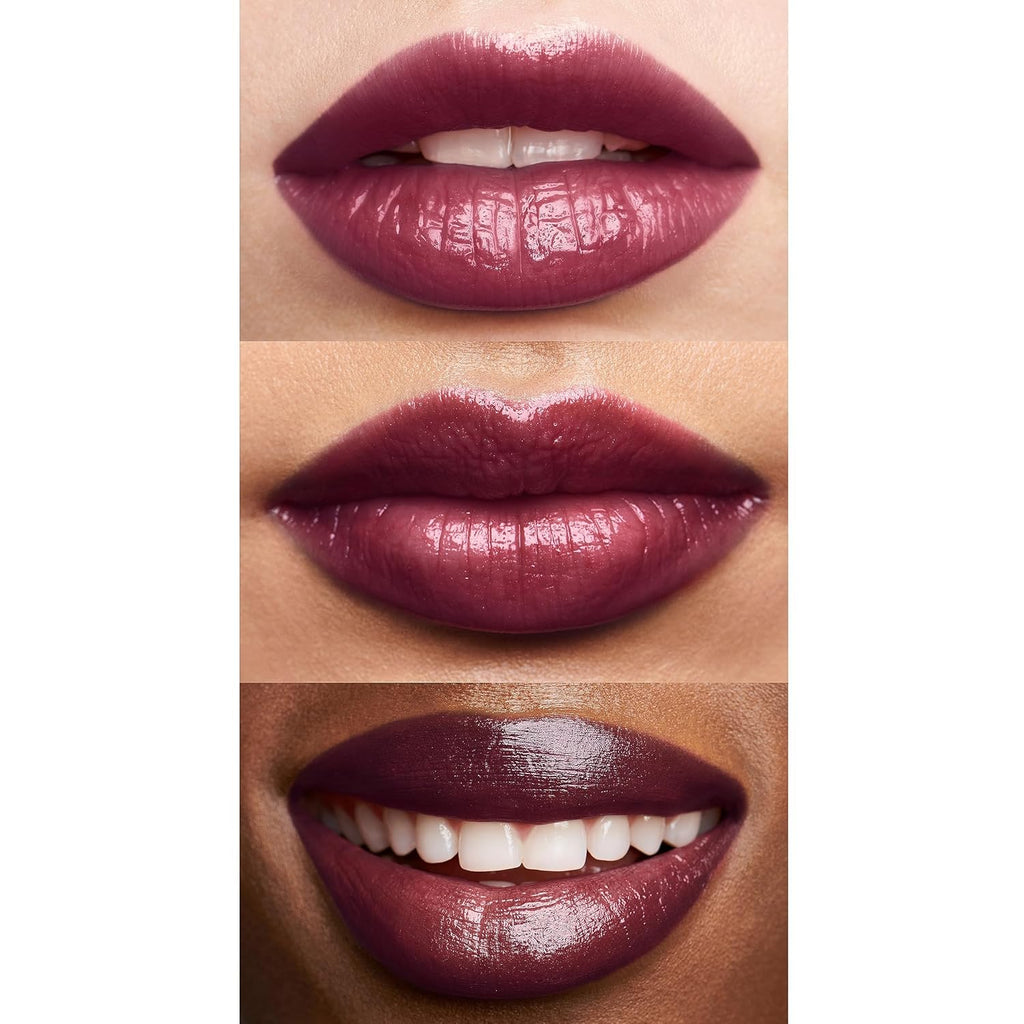 e.l.f. Sheer Slick Lipstick. Hydrating Lipstick For Sheer Color With A Shiny Finish. Infused With Vitamin E. Vegan & Cruelty-free. Black Cherry