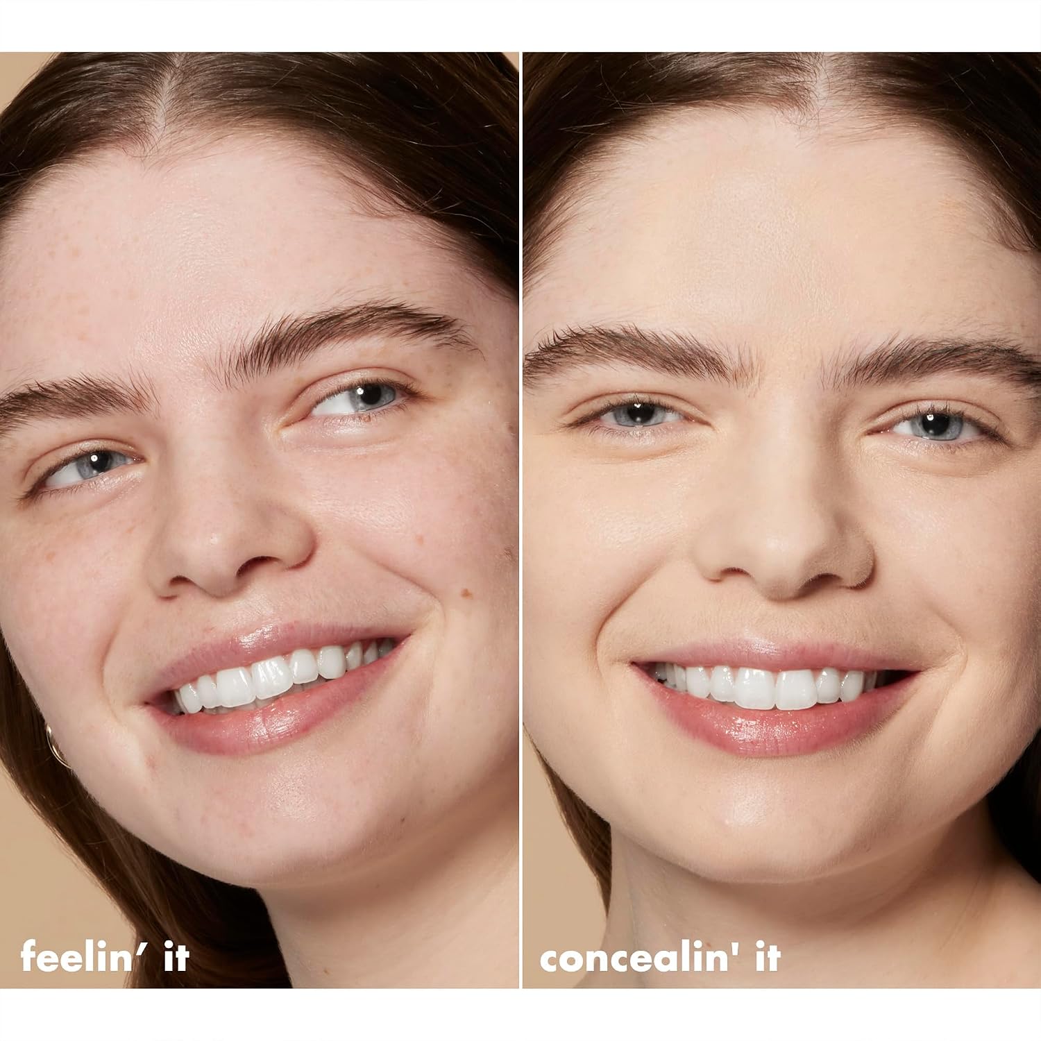 e.l.f. Hydrating Camo Concealer. Full Coverage. Fair Beige | Satin Finish. Under-Eye & Blemish Coverage. Hydrating Formula. Long-Lasting Wear. Non-Creasing. Vegan & Cruelty-Free