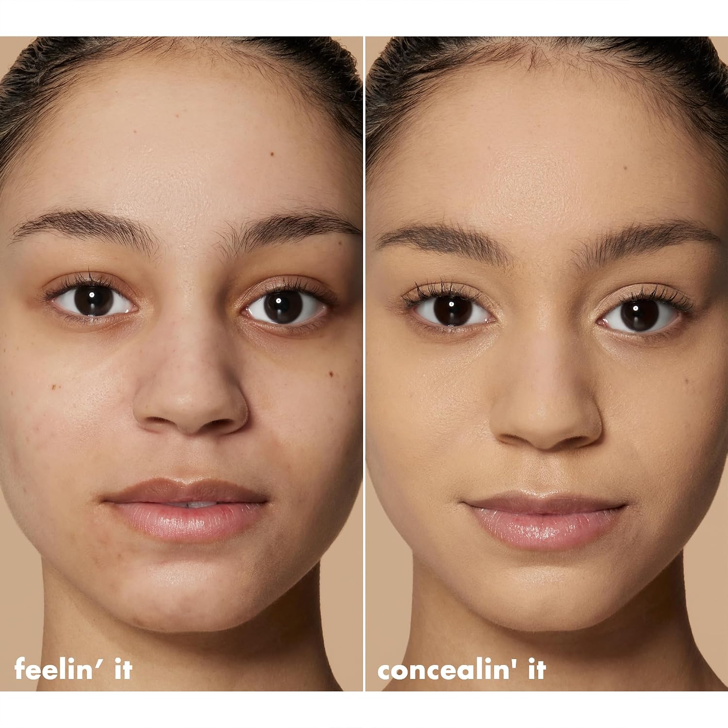 e.l.f. Hydrating Camo Concealer. Full Coverage. Light Sand | Satin Finish. Under-Eye & Blemish Coverage. Hydrating Formula. Long-Lasting Wear. Non-Creasing. Vegan & Cruelty-Free