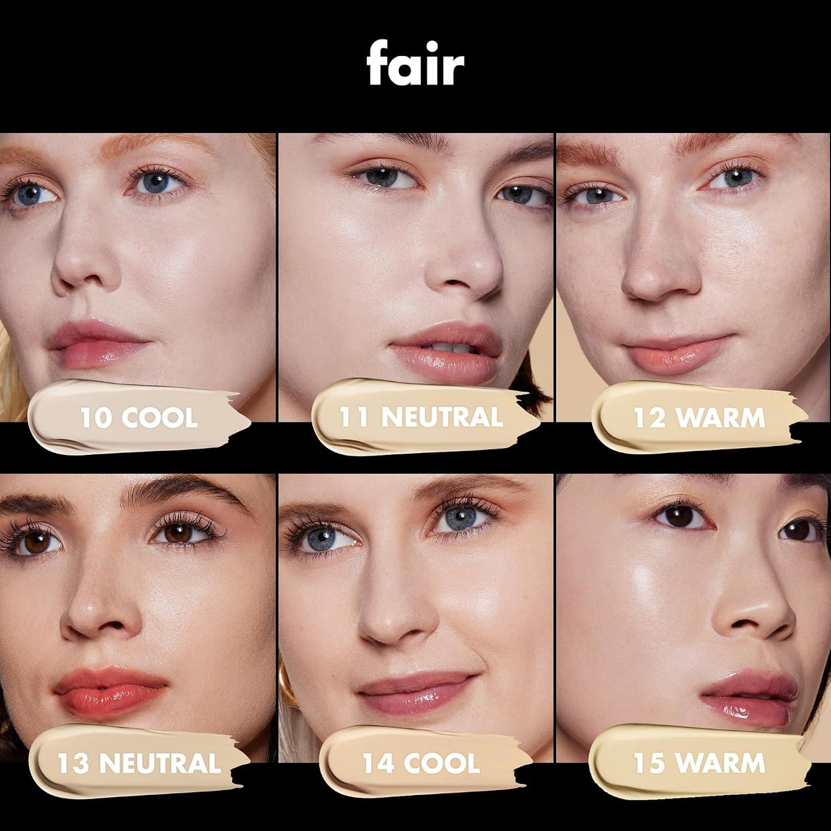 e.l.f. Soft Glam Satin Foundation. Medium Coverage. 13 Fair Neutral | Satin Finish. Long-Lasting Wear. Hydrating Hyaluronic Acid & Hibiscus Complex. Blurs Pores. Lightweight. Vegan & Cruelty-Free