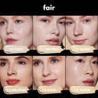e.l.f. Soft Glam Satin Foundation. Medium Coverage. 11 Fair Neutral | Satin Finish. Long-Lasting Wear. Hydrating Hyaluronic Acid & Hibiscus Complex. Blurs Pores. Lightweight. Vegan & Cruelty-Free