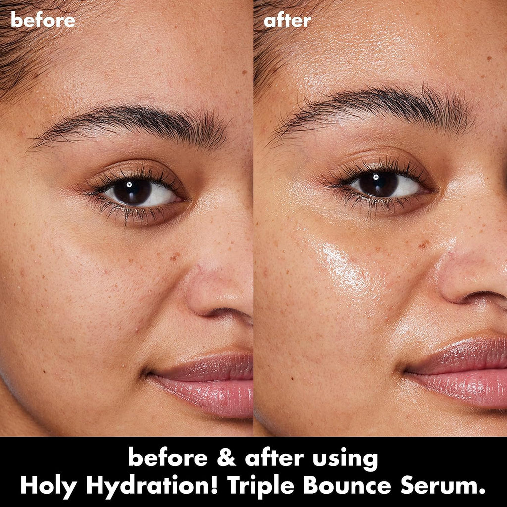 e.l.f. SKIN Holy Hydration! Triple Bounce Serum. Plump-Looking Skin | Hydrating Face Serum Suitable for Oily. Combo. Normal & Dry Skin. Vegan & Cruelty-Free