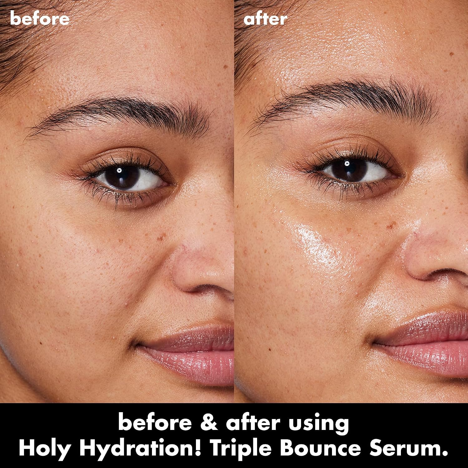 e.l.f. SKIN Holy Hydration! Triple Bounce Serum. Plump-Looking Skin | Hydrating Face Serum Suitable for Oily. Combo. Normal & Dry Skin. Vegan & Cruelty-Free